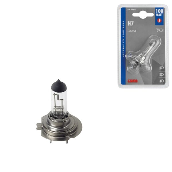 LAMPARA H7 12V 100W PX26D (BLISTER 1 UNIDAD) - Imagen 2
