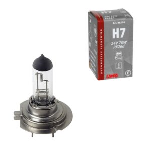 LAMPARA H7 24V 70W PX6D (CAJA 1 UNIDAD)