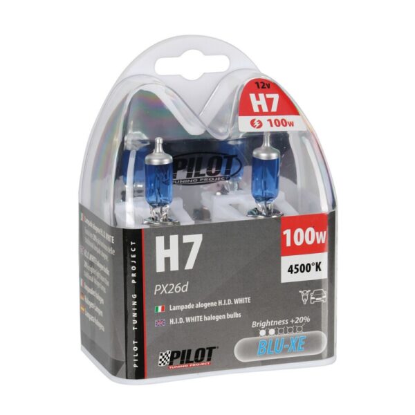 LAMPARA H7 BLUE-XE H7 12V 100W PX26D (CAJA 2 UNIDADES) - Imagen 2
