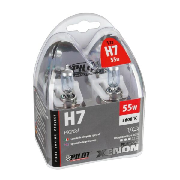 LAMPARA H7 XENON 12V 55W PX26D HOMOLOGACION E (2 UNIDADES) - Imagen 2