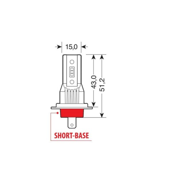 LAMPARA HALO LED SERIE 11 QUICK-FIT H7 15W (2 UNIDADES) - Imagen 5