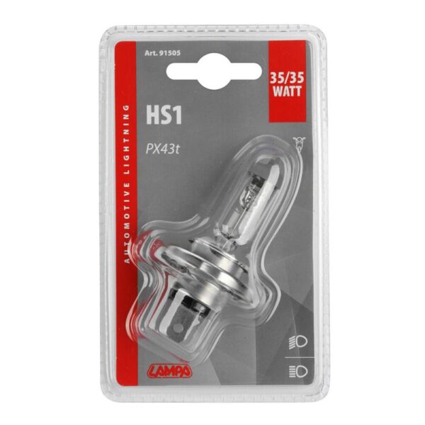 LAMPARA HALOGENA HS1 12V 35/35W P43T - Imagen 3