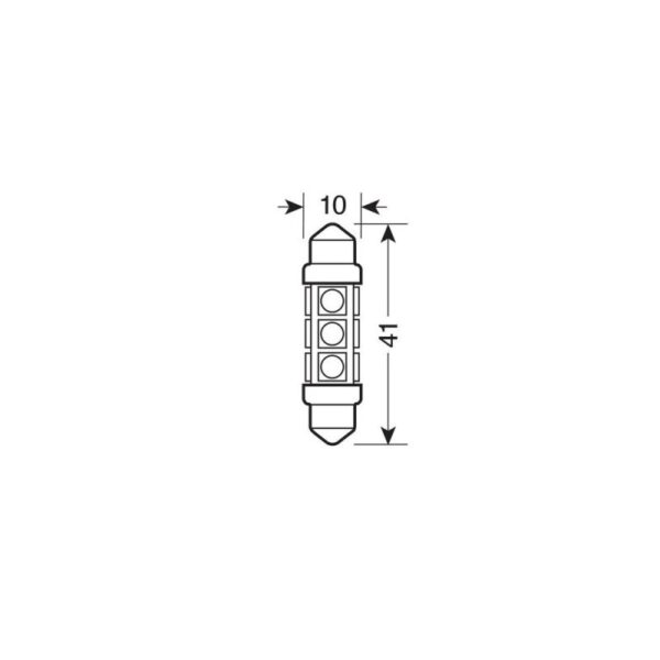 LAMPARA HYPER LED BLANCO 24/30V 36-12 SMD 3 CHIPS (2 UNIDADES) - Imagen 5