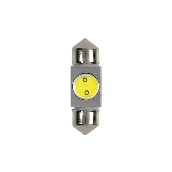 LAMPARA HYPER LED SILURO 12V 10X31MM 1SMD 2 CHIPS SV8,5-8 (BLISTER 1 UNIDAD) - Imagen 5