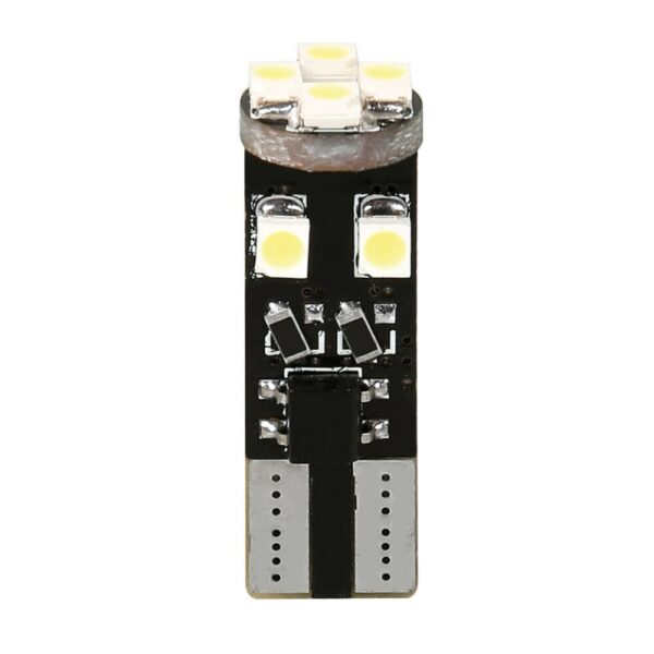 LAMPARA HYPER MICRO LED BLANCA T10 12V 8SMD 3 CHIPS 2 UNIDADES - Imagen 5