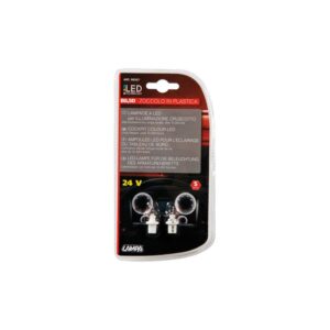 LAMPARA LED BLANCO 24V B8,5D SALPICADERO (BLISTER 2 UNIDADES)
