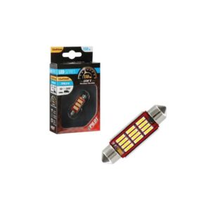 LAMPARA MEGA LED SV8,5-8 10-30V 12-12 SMD 12x41 mm DOBLE POLARIDAD (1 UNIDAD)