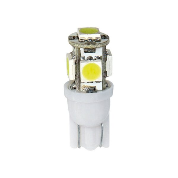LAMPARA T10 HYPER LED 12V 5 SMD X 3 CHIPS W2,1X9,5 (BLISTER 2 UNIDADES) - Imagen 5