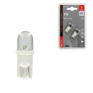 LAMPARA T10 LED BLANCA 12V W2,1X9,5D (2 UNIDADES)