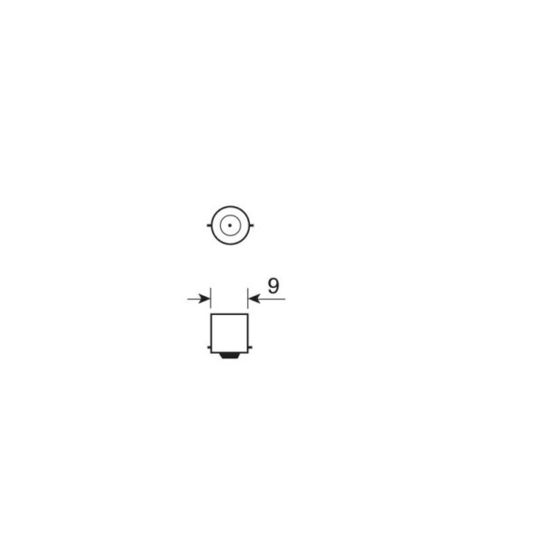 LAMPARA TW4 12V 4W BA9S CON CASQUILLO HOMOLOGACION E (BLISTER 2 UNIDADES) - Imagen 3
