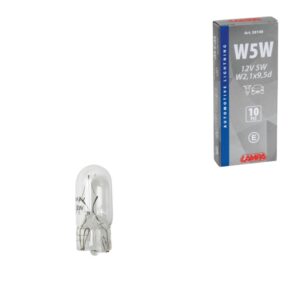 LAMPARA W5W 12V 5W W2,1X9,5D HOMOLOGACION E (10 UNIDADES)