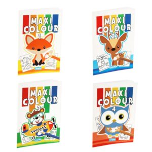 LIBRO DE COLOREAR MAXICOLOR 16 PAGINAS MODELOS SURTIDOS