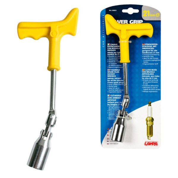 LLAVE DE TAPA T ARTICULADA 21 MM - Imagen 3