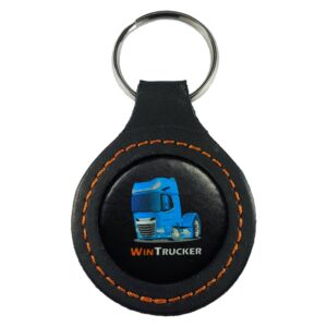 LLAVERO PIEL WINTRUCKER TIPO DAF21 AZUL