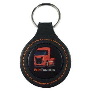 LLAVERO PIEL WINTRUCKER TIPO IVECO21 NARANJA