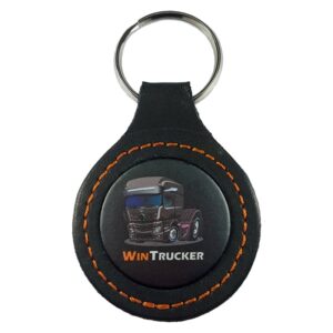 LLAVERO PIEL WINTRUCKER TIPO MERCEDES20 GRIS