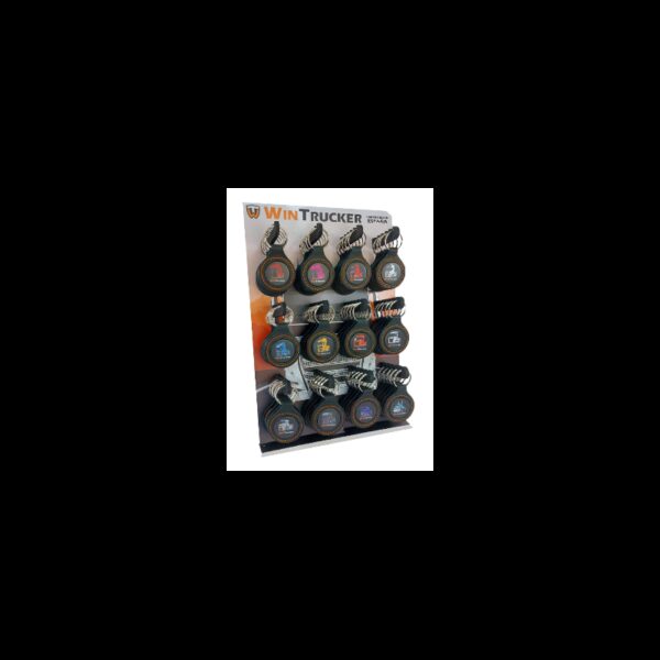LLAVERO PIEL WINTRUCKER TIPO RENAULT21 GRIS - Imagen 3