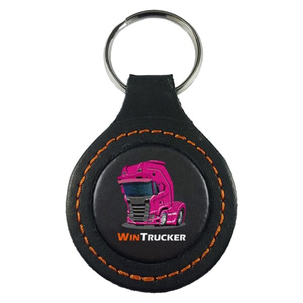 LLAVERO PIEL WINTRUCKER TIPO SCANIA20 ROSA