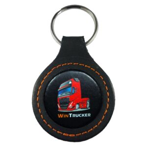 LLAVERO PIEL WINTRUCKER TIPO VOLVO21 ROJO