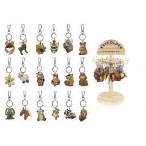 LLAVEROS ANIMALES 5,50 CM (MODELOS SURTIDOS)