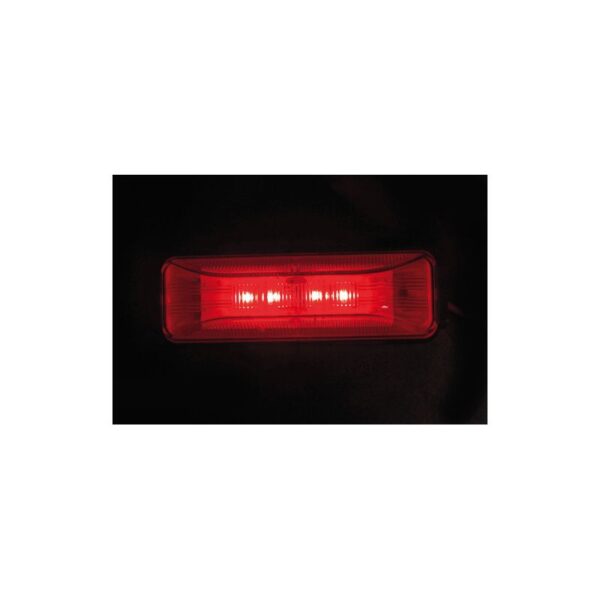 LUZ DE GALIBO 4 LED ROJO 24V - Imagen 3