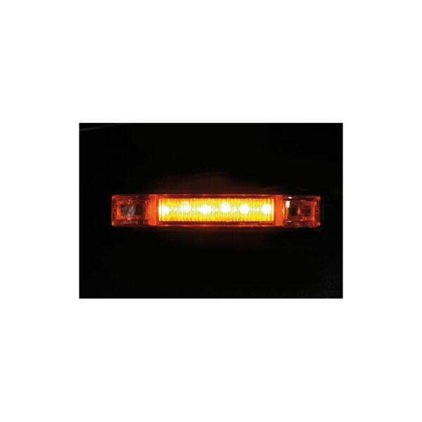 LUZ DE GALIBO 6 LED 24 V AMBAR - Imagen 3