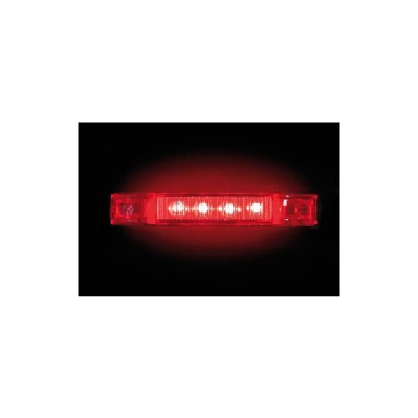 LUZ DE GALIBO 4 LED 12/24V ROJA - Imagen 6