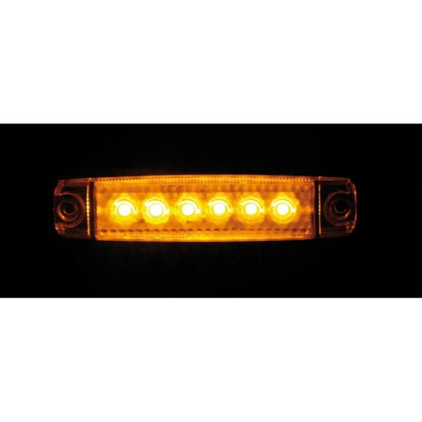 LUZ GALIBO 6  LED CON 12/24 V NARANJA - Imagen 5