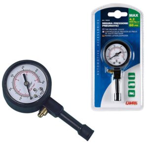 MANOMETRO MEDIDOR DE  PRESION DE NEUMATICOS 4,2 BAR 40 MM