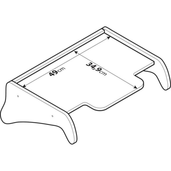 MESA DE CABINA MAN TGA 03/99 A 05/10 CABINA M L XL,LX, XLX, - Imagen 2