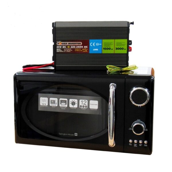 MICROONDAS 20LT CON TRANSFORMADOR PARA CAMION (COLORES SURTIDOS) - Imagen 2