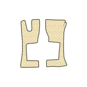 MOQUETA A MEDIDA LATERAL BEIGE MERCEDES ACTROS MP4 CAB.ESTRECHA 09/11+ (2 PIEZAS)
