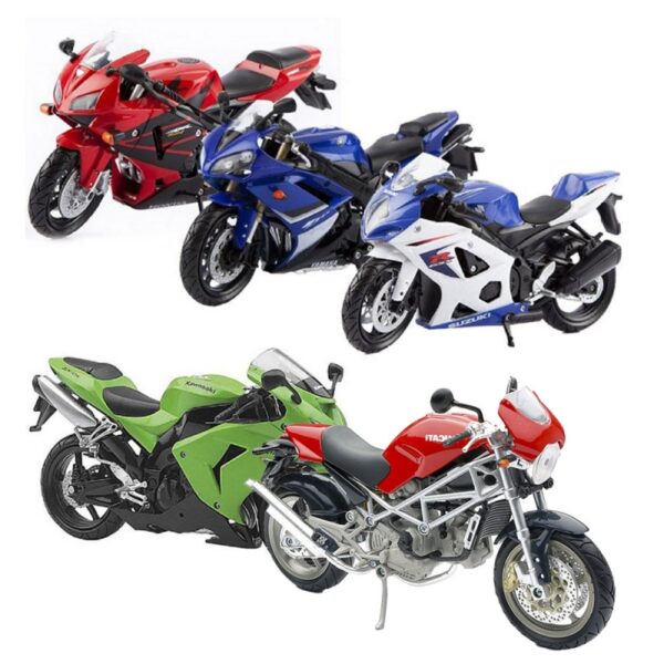 MOTO ESCALA 1/12 MODELOS SURTIDOS - Imagen 5