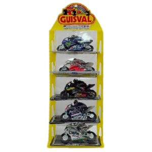 MOTO GP COMPETICIÓN GUISVAL ESCALA1:22 (PEDIR MULTILPLOS 5 UNIDADES)