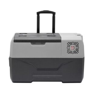 NEVERA FASEBA 12/24/220V 30L COMPRESOR LG CON BLUETOOTH Y USB ( CON RUEDAS Y ASA)