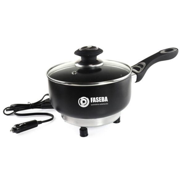 OLLA ELECTRICA FASEBA CON TAPA 24V 250W 18CM X 8CM - Imagen 2