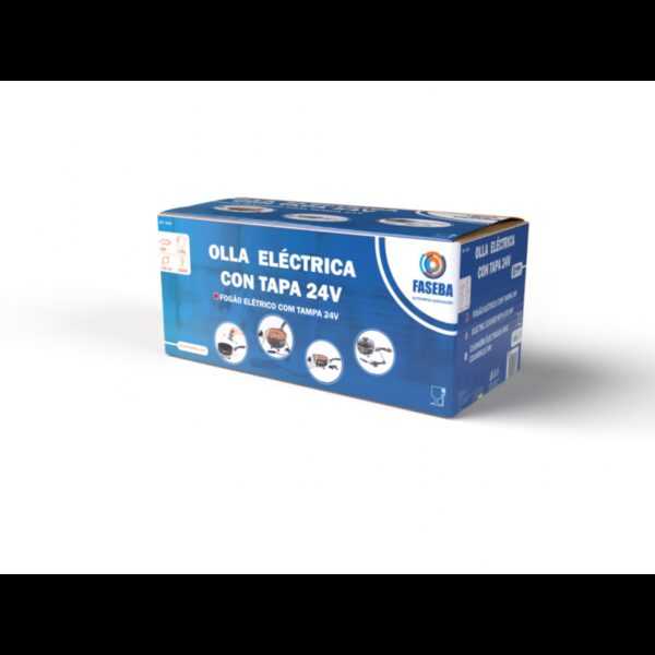OLLA ELECTRICA FASEBA CON TAPA 24V 250W 18CM X 8CM - Imagen 4