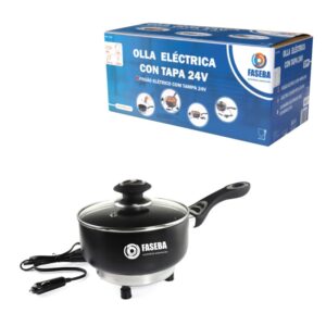 OLLA ELECTRICA FASEBA CON TAPA 24V 250W 18CM X 8CM