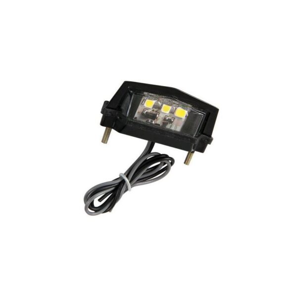PILOTO LUZ MATRICULA 3 LED SMD BLANCA HOMOLOGADO - Imagen 3