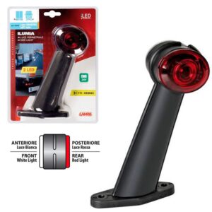 PILOTO PERIMETRAL 2 LED 24V 60º IZQUIERDA