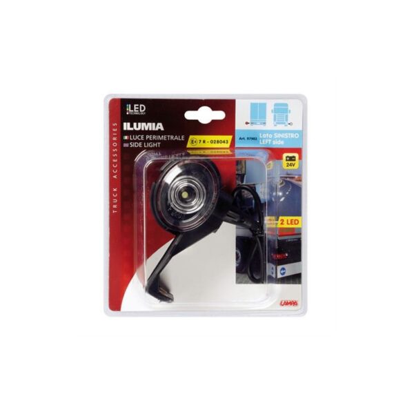 PILOTO PERIMETRAL 2 LED 24V MONTAJE EN L IZQUIERDA - Imagen 3