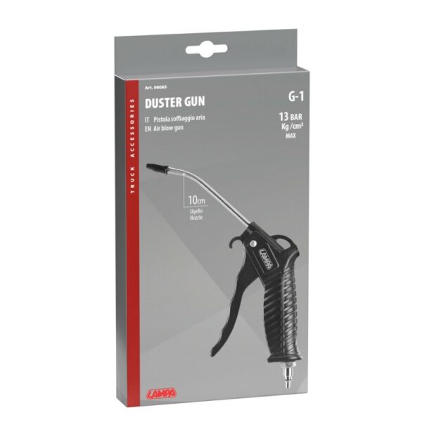 PISTOLA DE AIRE COMPRIMIDO MAX 13 BAR CONECTOR RAPIDO - Imagen 3