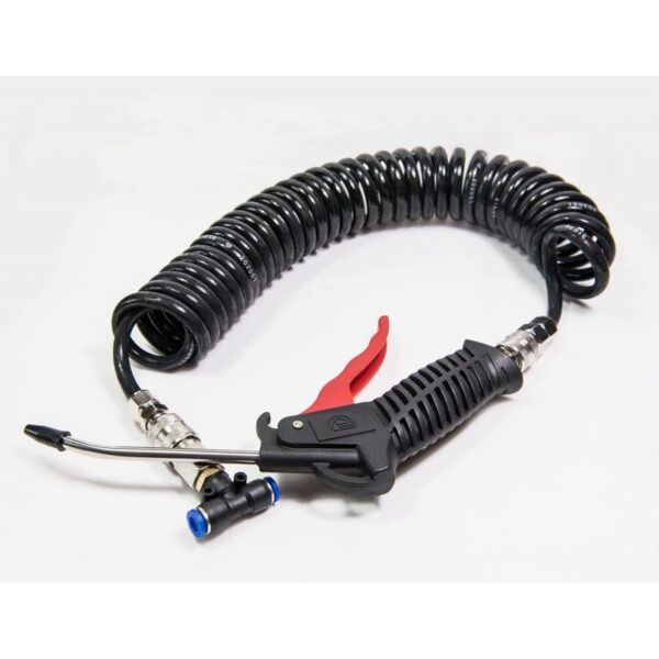 PISTOLA DE AIRE COMPRIMIDO TEKSON MAX 10 KG CON MANGUERA ESPIRAL - Imagen 3
