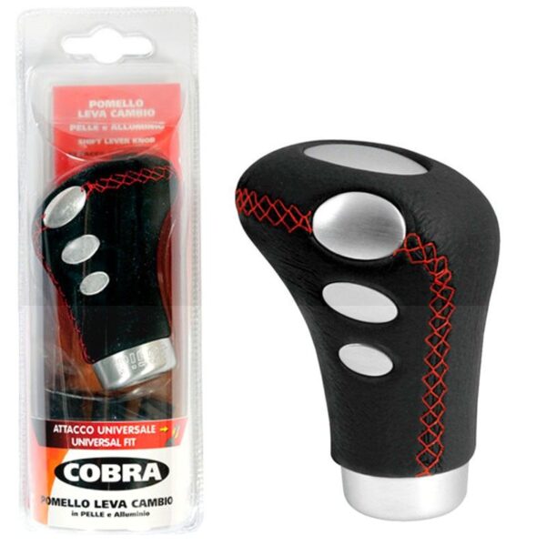 POMO CAMBIO  CUERO NEGRO "COBRA" - Imagen 4