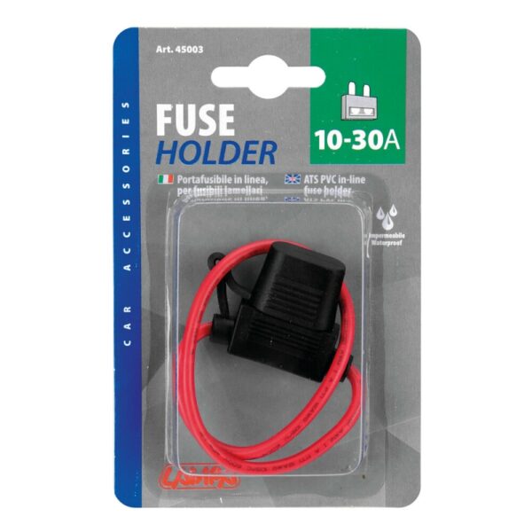 PORTA FUSIBLES PVC 10/30 A CABLE 30 CM - Imagen 2