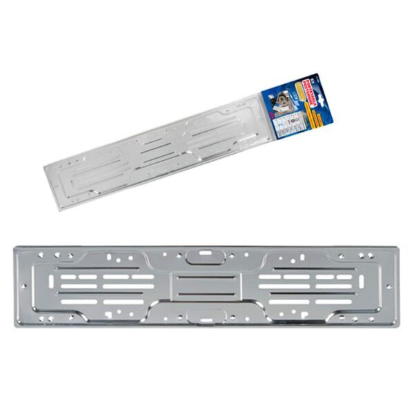 PORTA PLACA DE MATRICULA ALUMINIO - Imagen 3