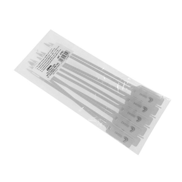 PRECINTO DE SEGURIDAD AJUSTABLE LARGO 330 MM 7 MM (10 UNIDADES) - Imagen 3