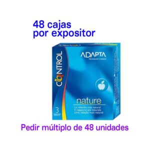 PRESERVATIVOS CONTROL NATURE CAJA 3 UNIDADES