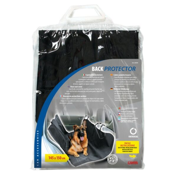 PROTECTOR DE ASIENTO TRASERO PARA PERROS 145X150CM - Imagen 5