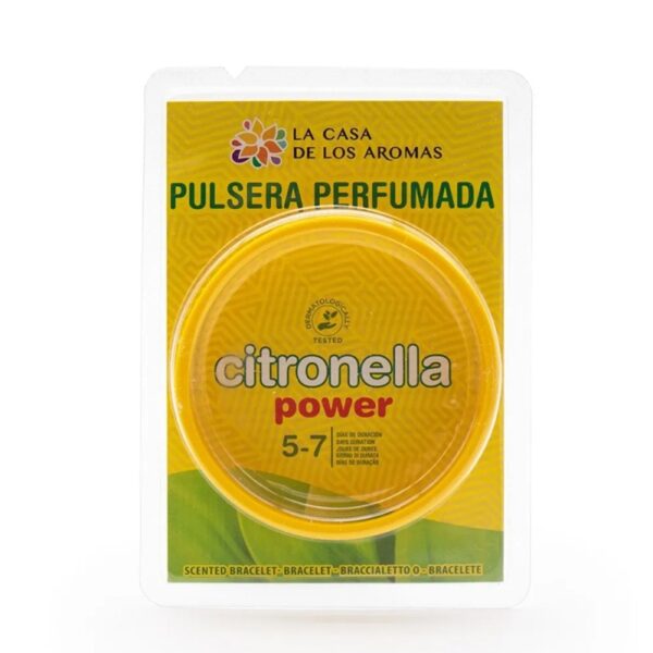 PULSERA CITRONELA PERFUMADA - Imagen 3